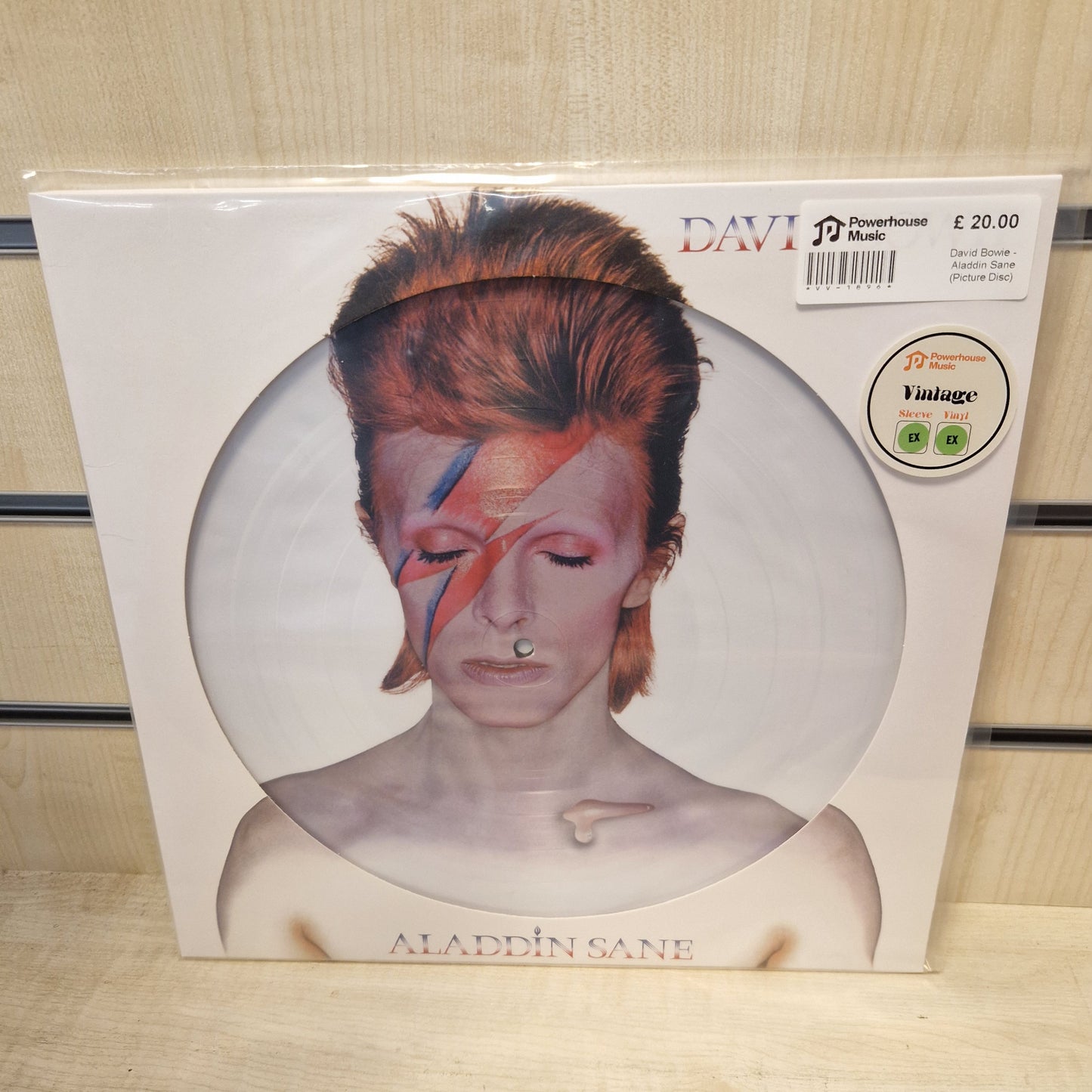 David Bowie - Aladdin Sane (Picture Disc) Vintage Vinyl LP