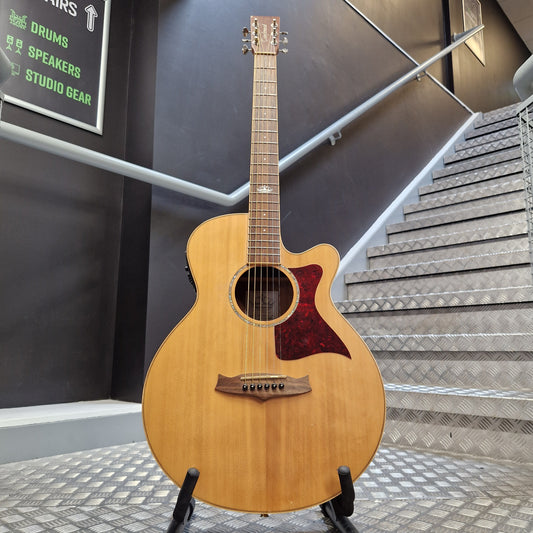 Pre-Owned Tanglewood TW145SSCE Premier Super Folk Electro-Acoustic - Natural