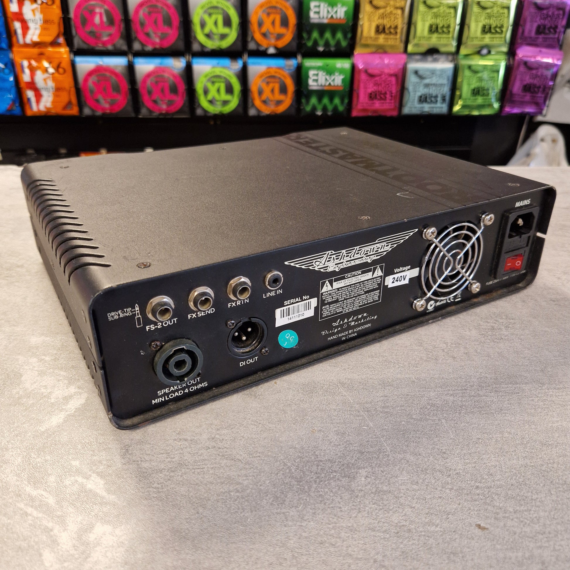 Pre-Owned Ashdown Rootmaster MAG 420 Bass Head Back