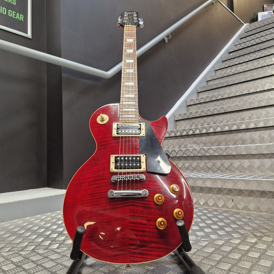 Pre-Owned Epiphone Les Paul Standard 2004 Korean Electric - Wine Red