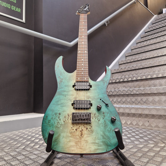Pre-Owned Ibanez Ibanez RG421PB-CHF Electric - Caribbean Shoreline Flat