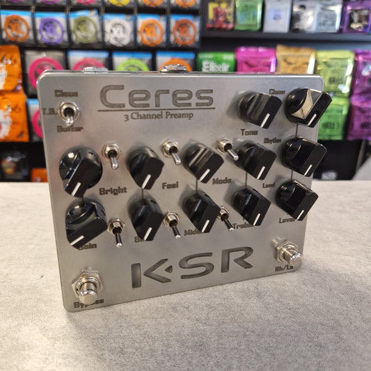Pre-Owned KSR Ceres 3-Channel High-Gain Preamp Pedal