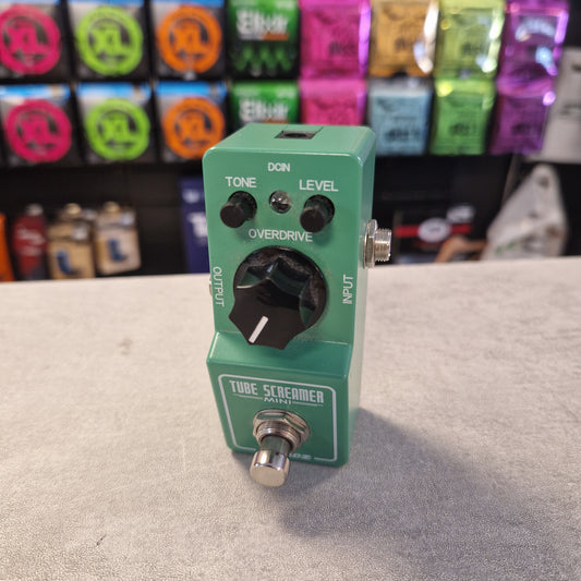 Pre-Owned Ibanez TSMINI Tubescreamer Mini Overdrive Pedal