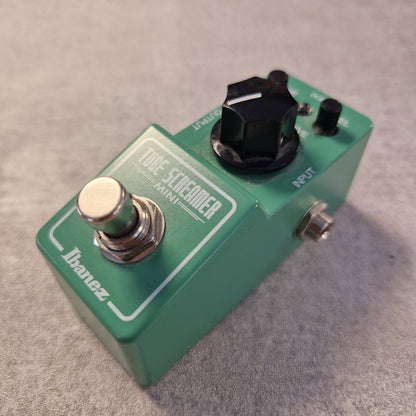 Pre-Owned Ibanez TSMINI Tubescreamer Mini Overdrive Pedal Three