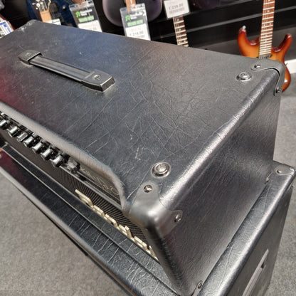 Pre-Owned Randall KH-120 Close-up of a guitar amplifier with a blurred background