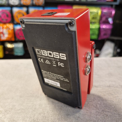 Pre-Owned Boss RC-1 Loop Station Pedal A BOSS GB100S-5R (N/A)5S-5R (B) electric guitar volume control potentiometer, featuring a red and black metal casing, photographed on a gray surface with a blurred store background.