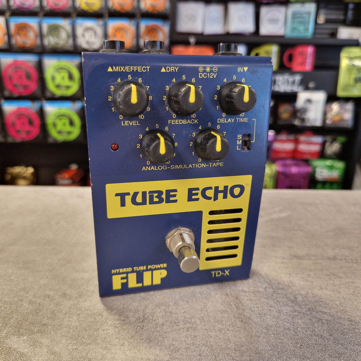 Pre-Owned Guyatone Flip TD-X Tube Echo Hybrid Tube Power Delay Pedal