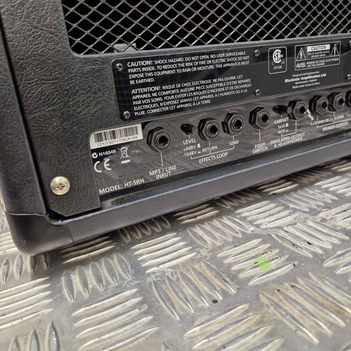 Pre-Owned Blackstar HT-5RH 5w Electric Amplifier Head w/ Footswitch