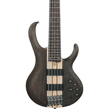 Ibanez BTB605-TGF 5-String - Transparent Grey Flat Close