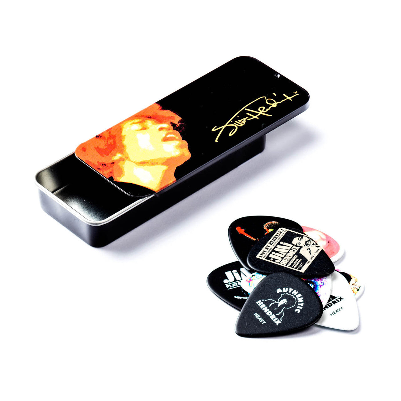 Dunlop Picks - Jimi Hendrix Electric Lady Heavy - Pick Tin