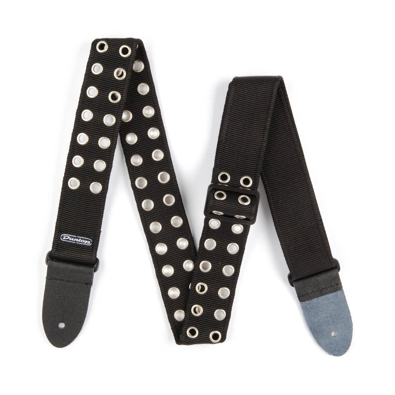 Dunlop Strap - D38-19BK Grommet Black