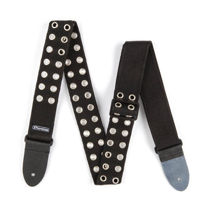 Dunlop Strap - D38-19BK Grommet Black