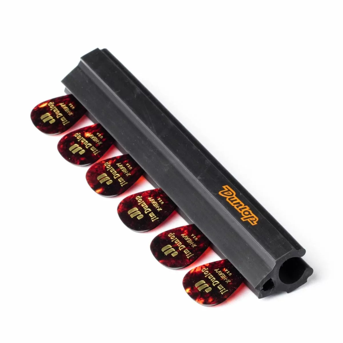 Dunlop Pickholder 7inch Black Micstand Pickholder With picks