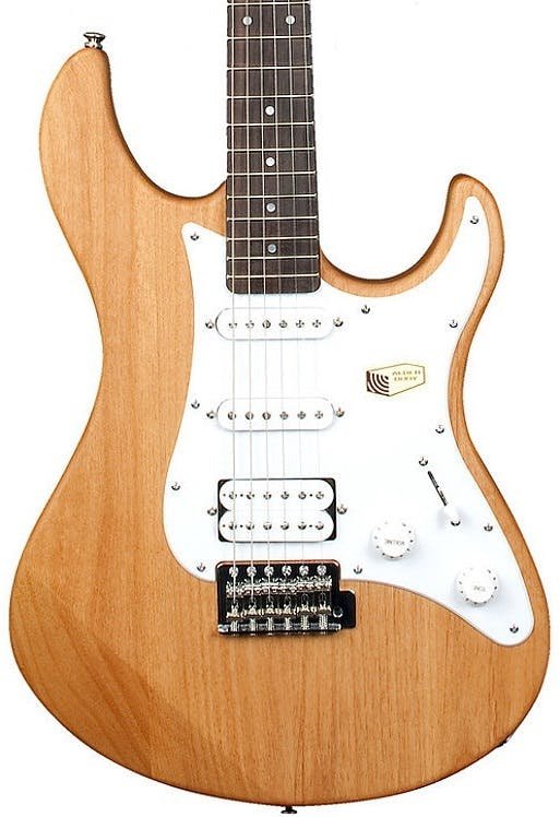 Yamaha Pacifica 112J Yellow Natural Satin Close