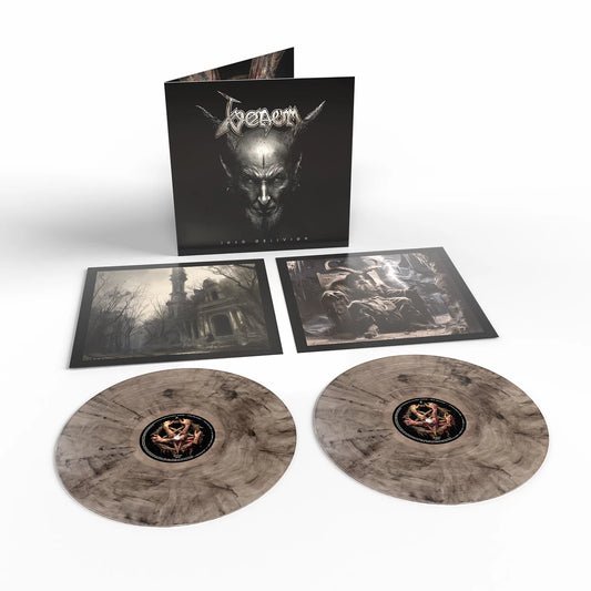 Venom - Into Oblivion (Black & Clear Smoke) Vinyl Open