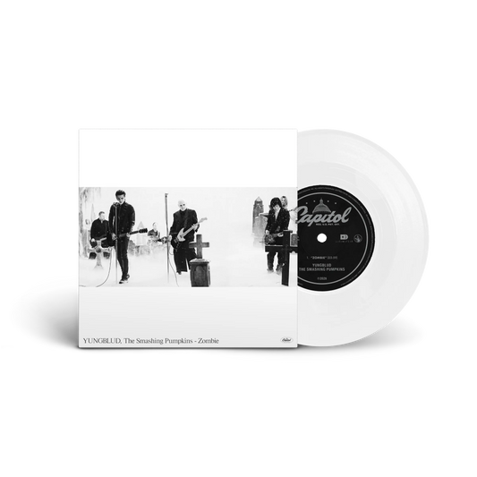 YUNGBLUD, The Smashing Pumpkins - Zombie (Limited Edition White) 7" Vinyl
