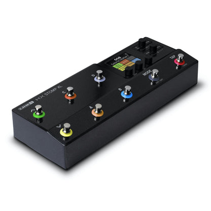 Line 6 HX Stomp XL Multi Effects Processor & Amp Modeller Angled