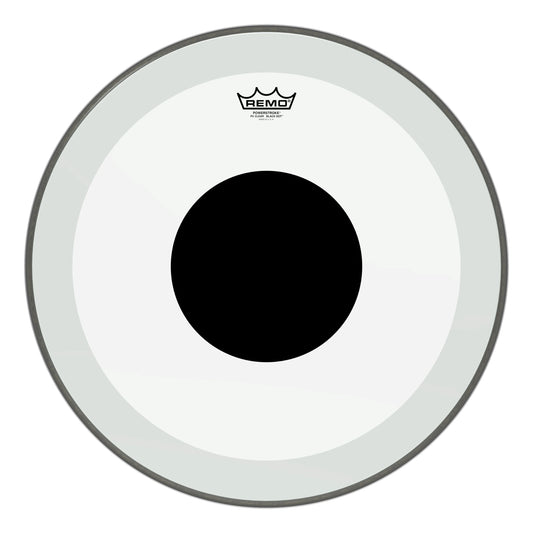 Remo Powerstroke 3 Clear Bass Drum Head + Dot - 22"