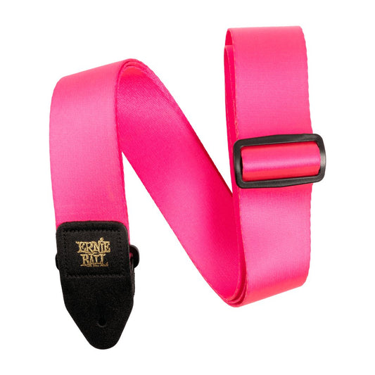 Ernie Ball Premium Strap - Neon Pink