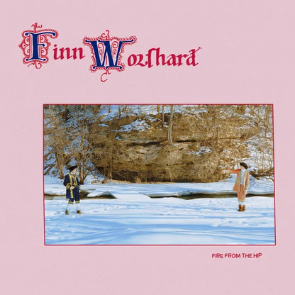 Finn Wolfhard - Fire From The Hip (Half Moon Baby Blue + White) Vinyl Cover