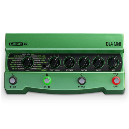 Line 6 DL4 MkII Little Green Time Machine Delay pedal