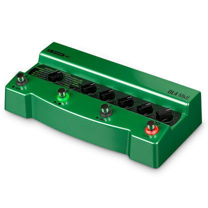 Line 6 DL4 MkII Little Green Time Machine Delay pedal Side