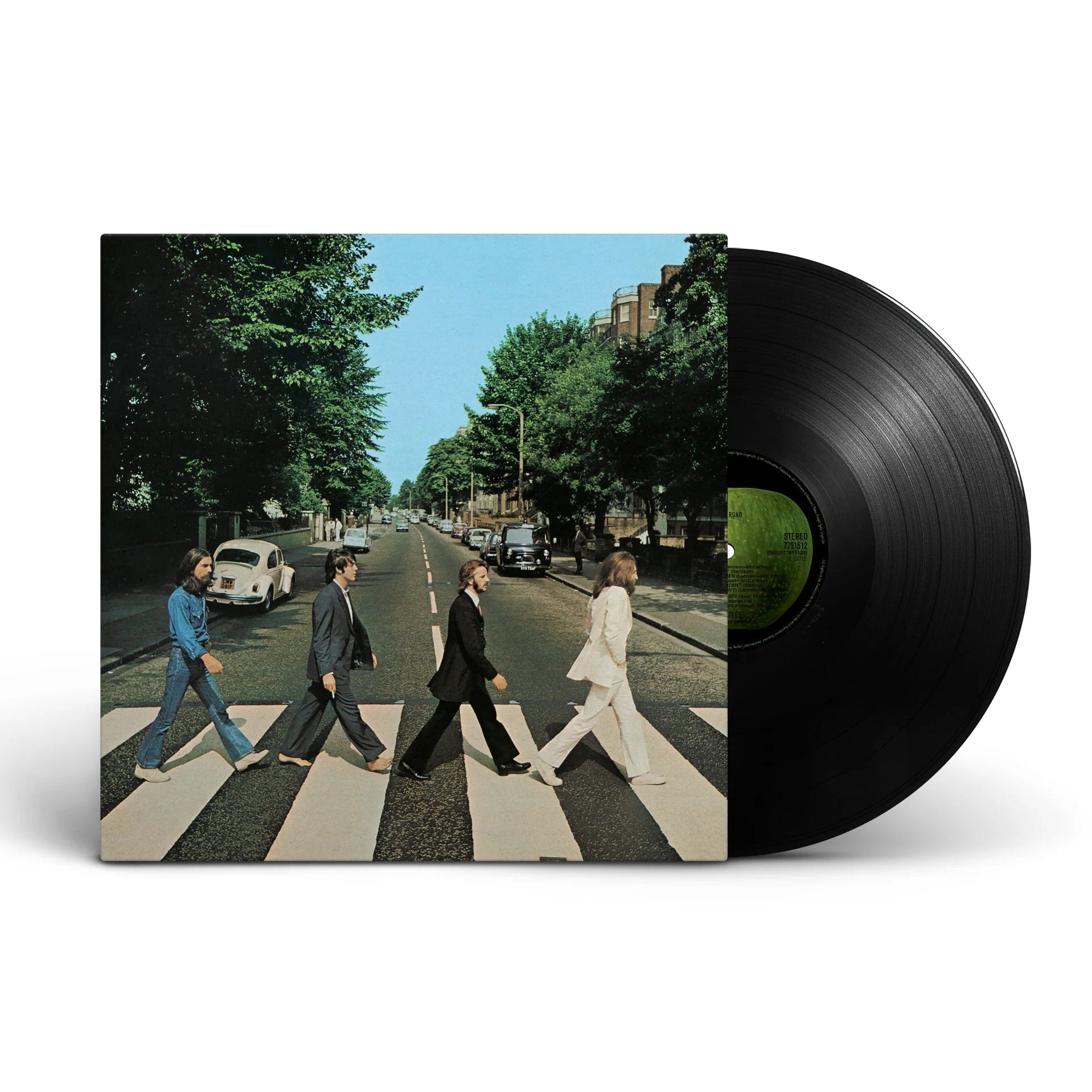 The Beatles - Abbey Road (Anniversary Edition) Vinyl Vinyl record with cover showing a famous album cover of four individuals crossing a zebra crossing.