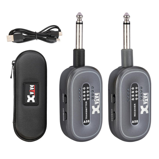 XVIVE A58 Guitar Wireless System - 5.8GHZ Grey