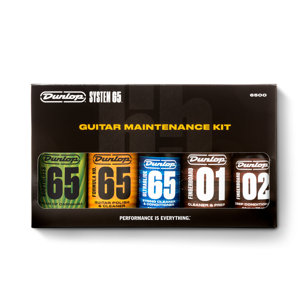 Dunlop System 65 Maintenance Guitar Polish Kit Box