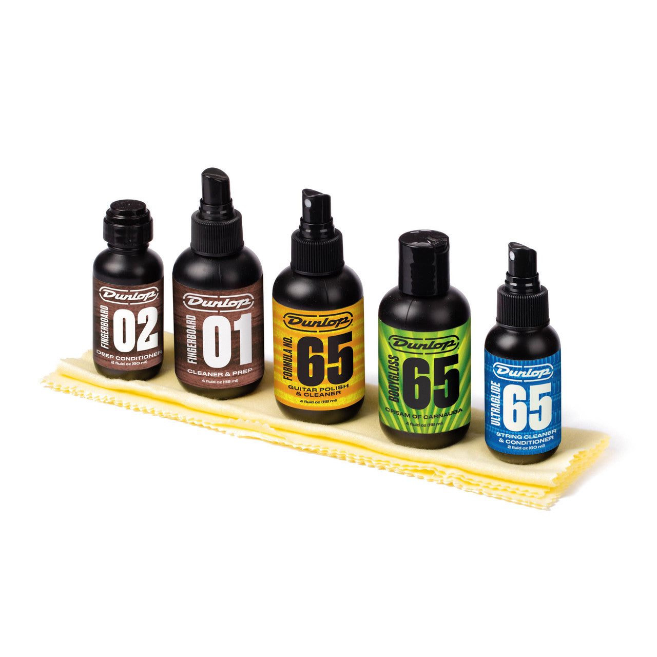 Dunlop System 65 Maintenance Guitar Polish Kit Open