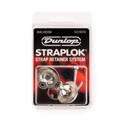 Dunlop Dual Design Straplock Set - Nickel