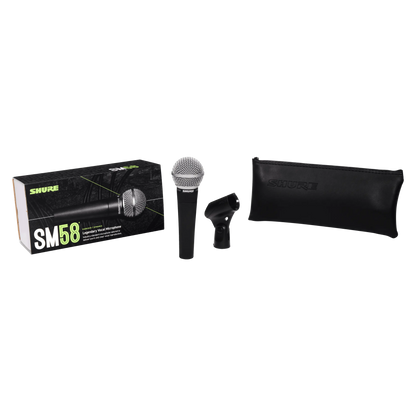 Shure SM58-LCE Dynamic Vocal Microphone