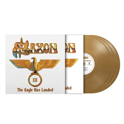 Saxon - The Eagle Has Landed Pt. III gold vinyl