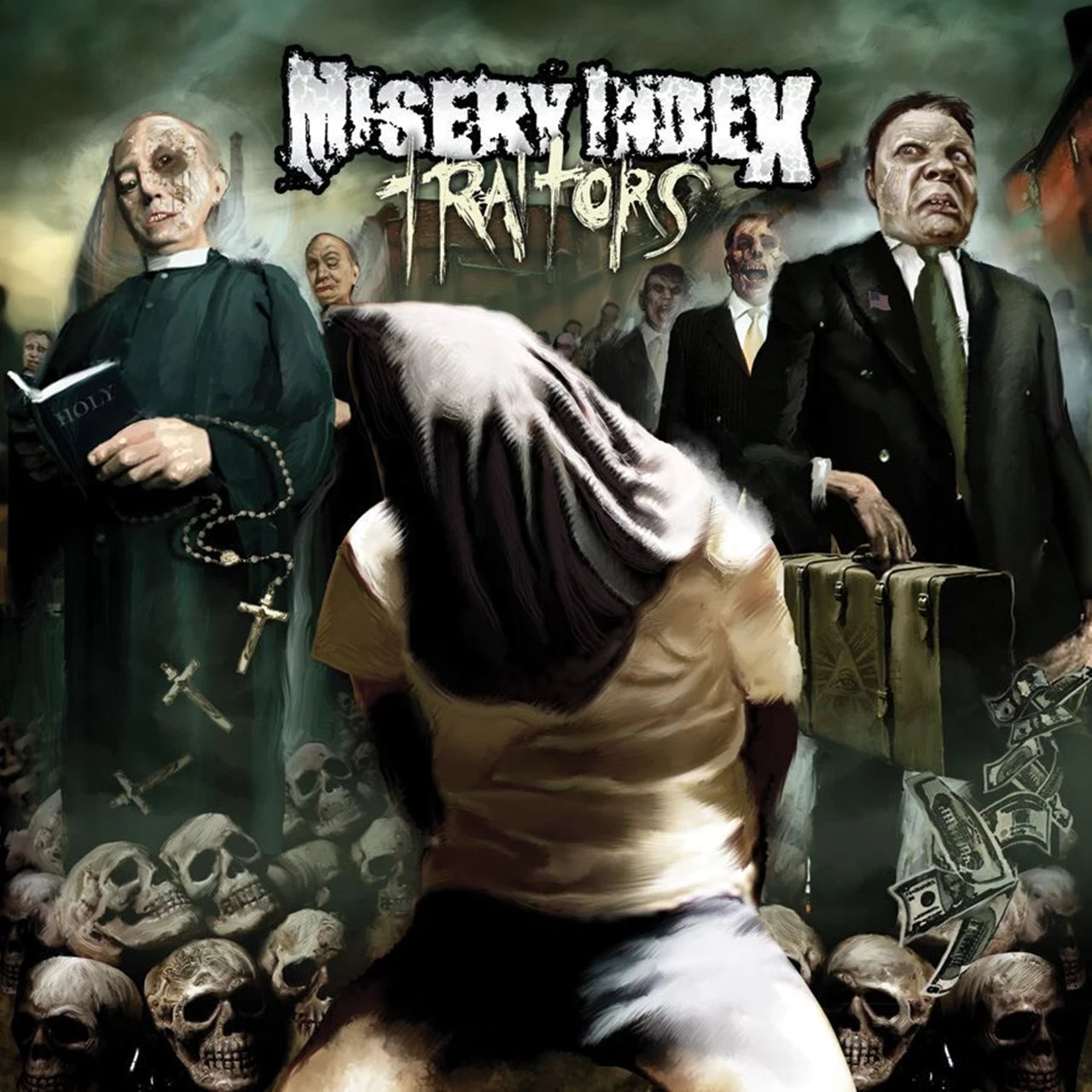 Misery Index - Traitors (Custom Marble Edition) Vinyl