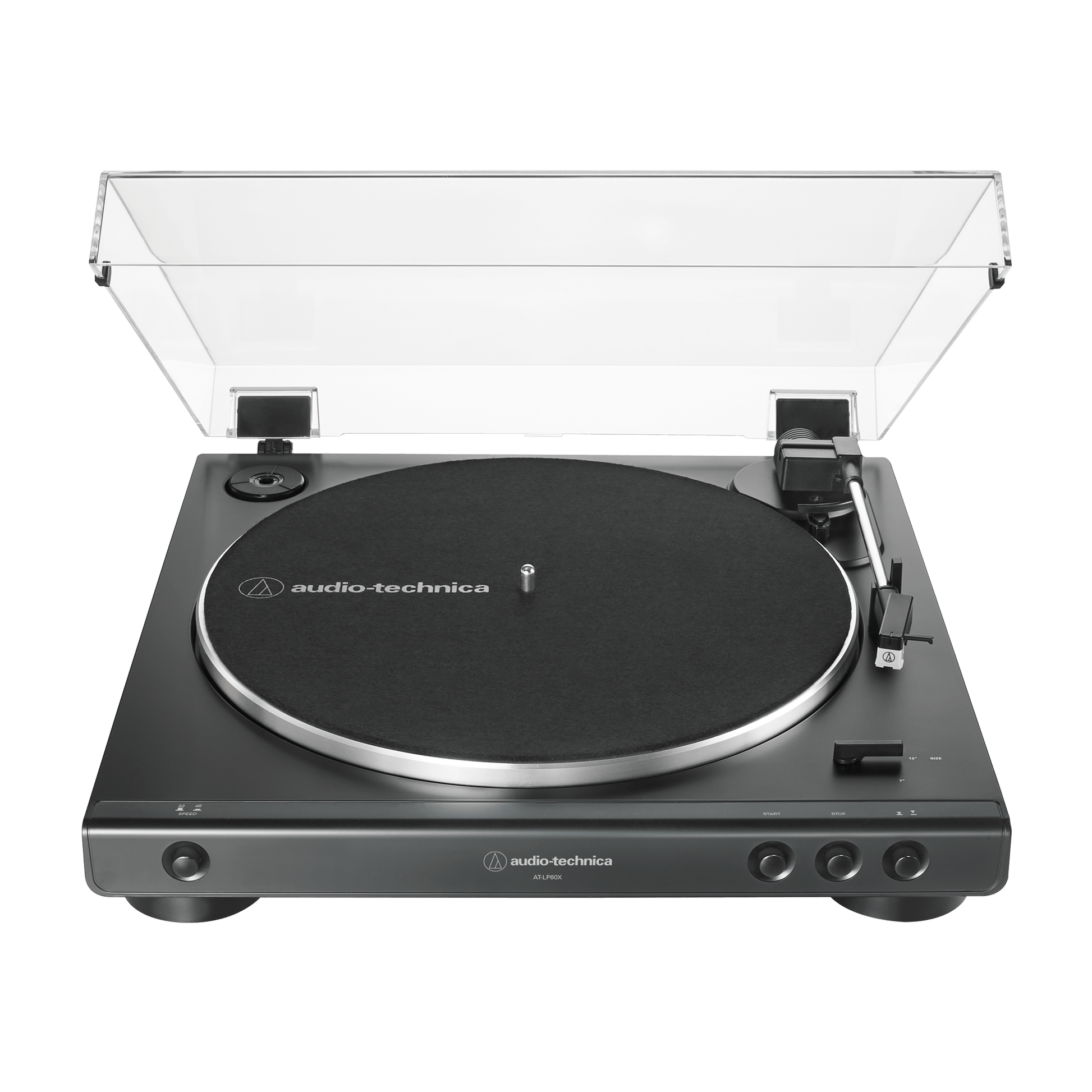 Audio-Technica AT-LP60X Fully Auto Belt-Drive Turntable with USB - Black