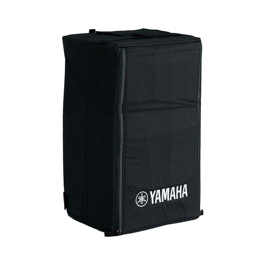 Yamaha SPCVR-1001 Black Yamaha speaker cover on a white background