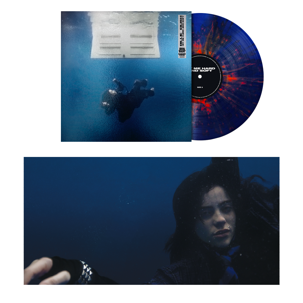 Billie Eilish - Hit Me Hard And Soft (1st Anniversary Blue & Orange Splatter) Vinyl