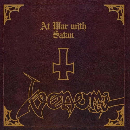 Venom - At War With Satan (Gold) Vinyl Cover