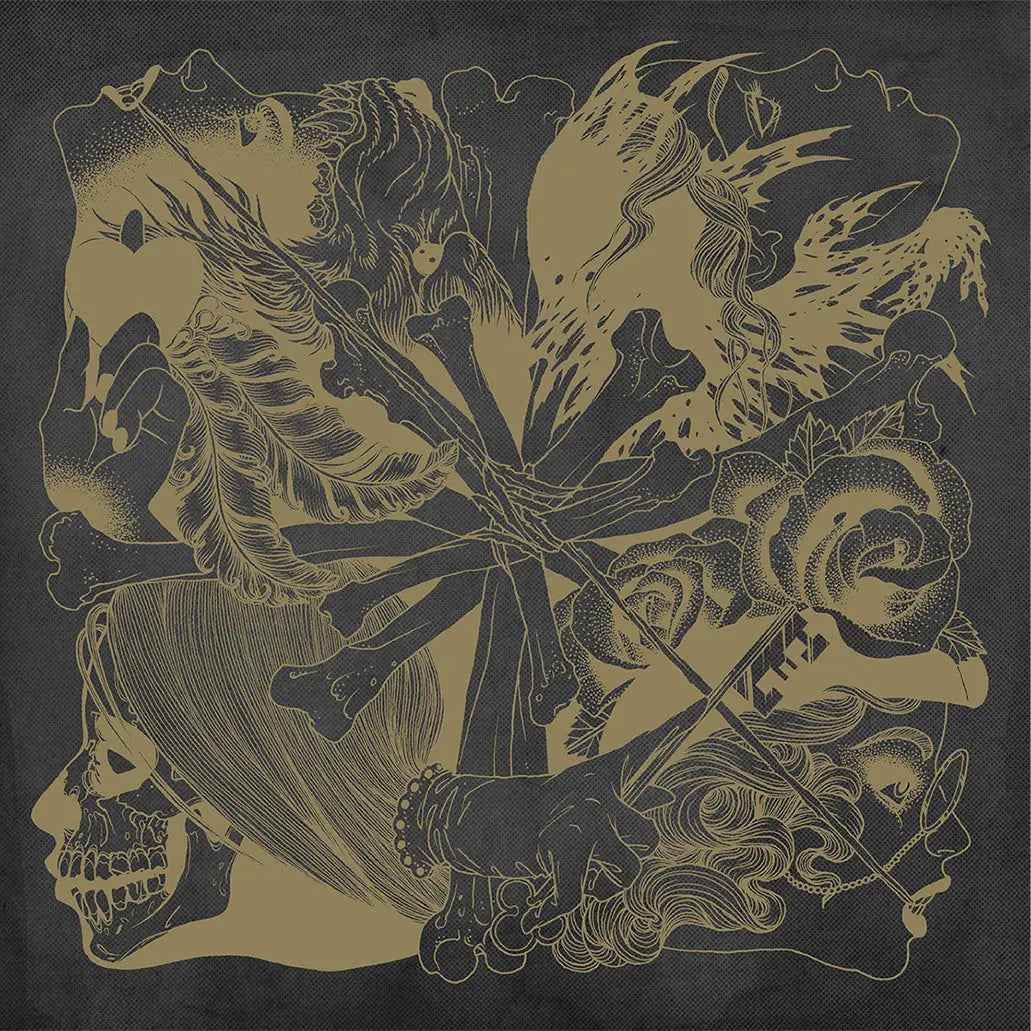 Cancer Bats - Bears, Mayor, Scraps & Bone (Gold & White) Vinyl