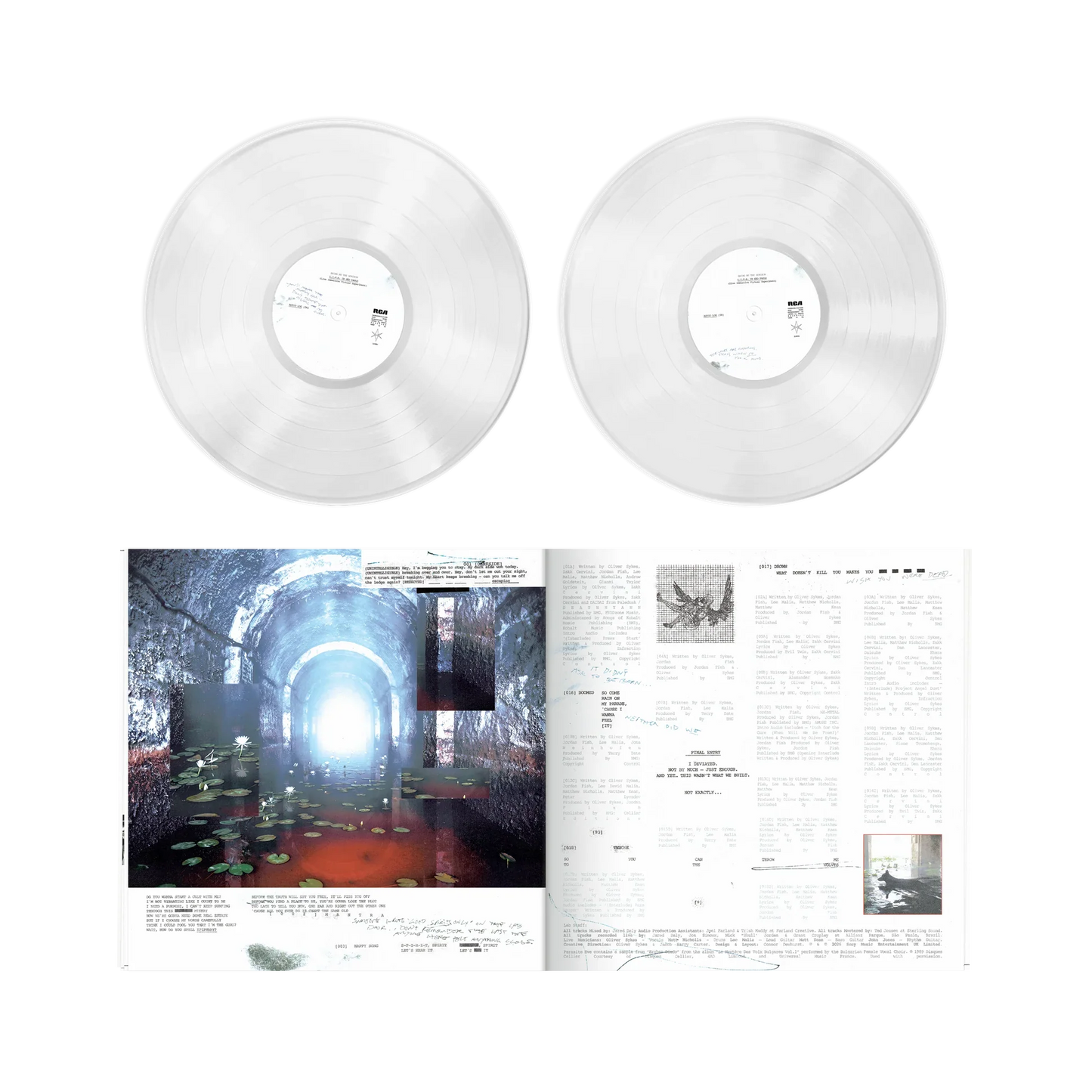 Bring Me The Horizon - L.I.V.E. In Sao Paulo (Crystal Clear) Vinyl