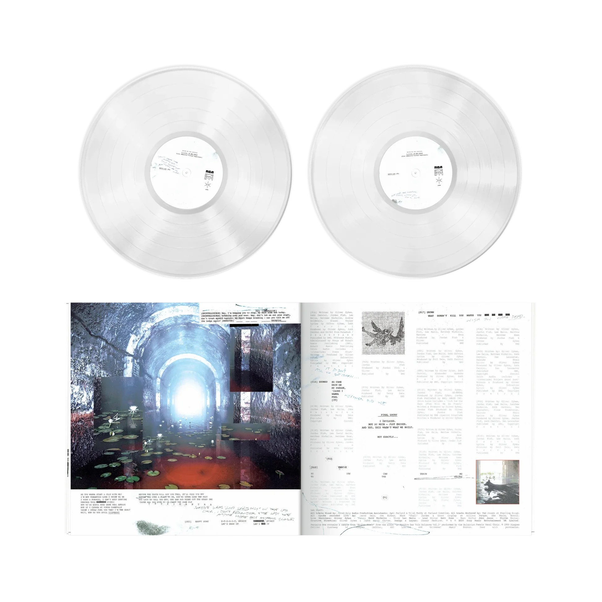 Bring Me The Horizon - L.I.V.E. In Sao Paulo (Crystal Clear) Vinyl
