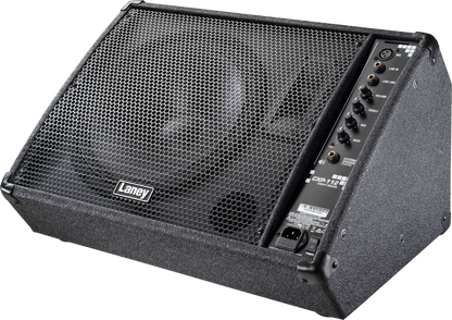Laney CXP-112 Black speaker with visible brand logo on a white background