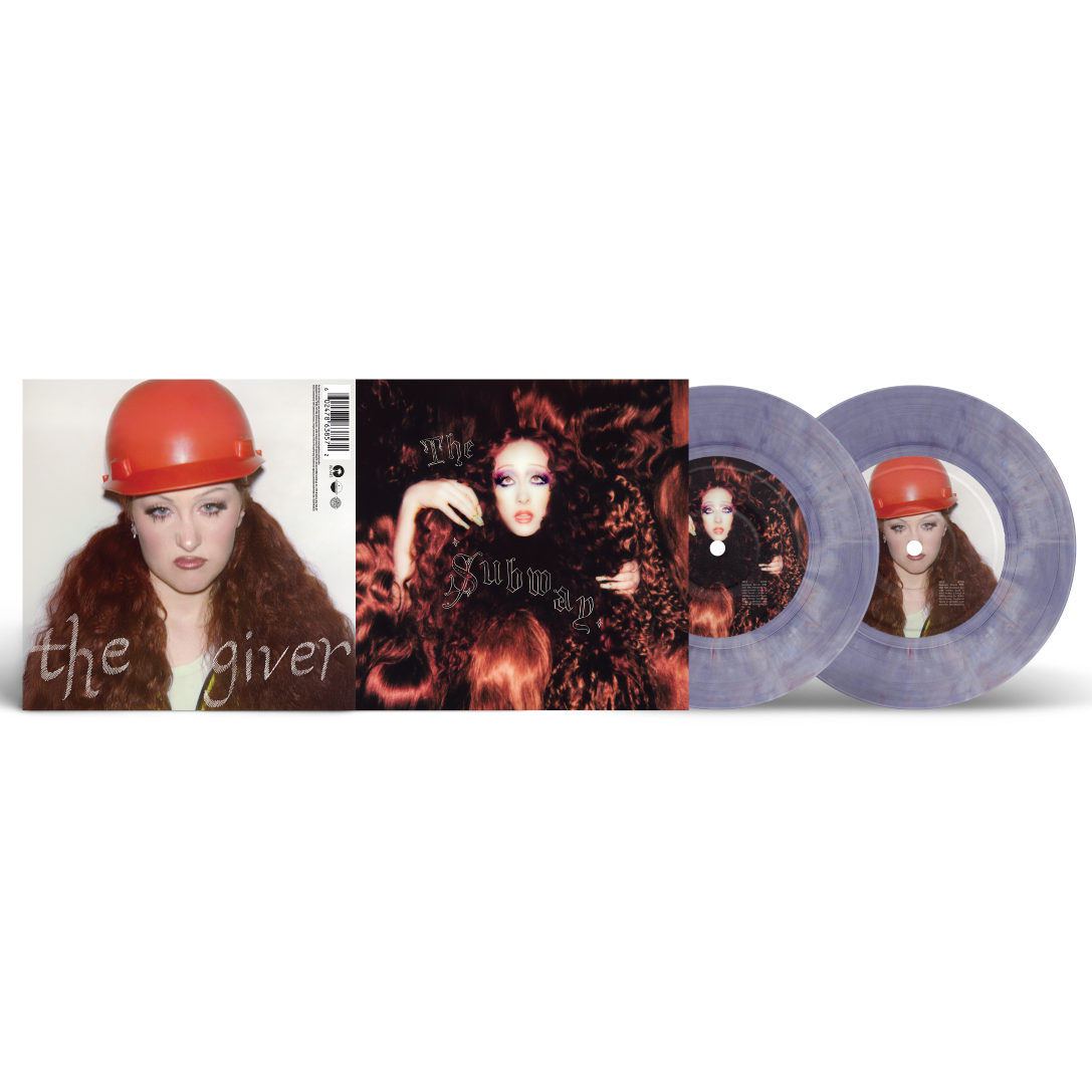 Chappell Roan - The Subway Vinyl record with a cover featuring a person wearing a red helmet and text 'the giver'.