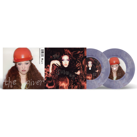 Chappell Roan - The Subway Vinyl record with a cover featuring a person wearing a red helmet and text 'the giver'.