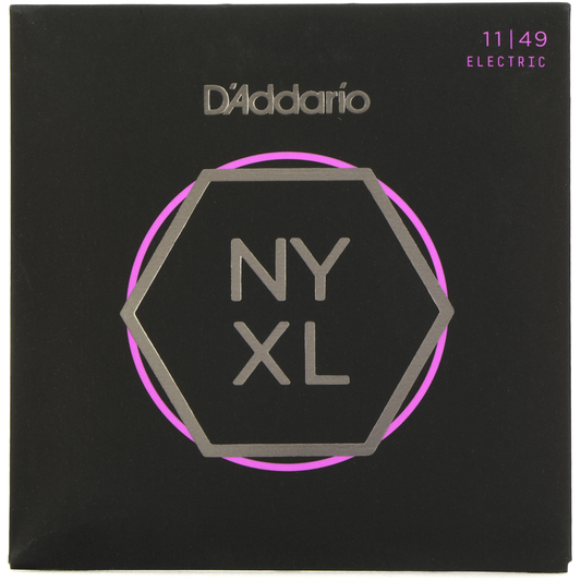 D'Addario NYXL1149 Nickel Wound Electric Guitar Strings - Medium 11-49