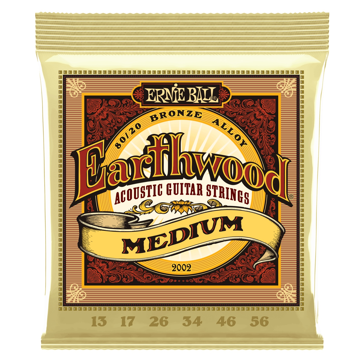Ernie Ball Earthwood 80/20 Bronze Medium 13-56