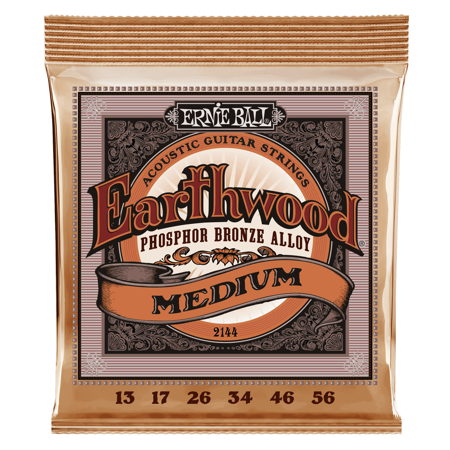 Ernie Ball Earthwood Phosphor Bronze Medium - 13-56