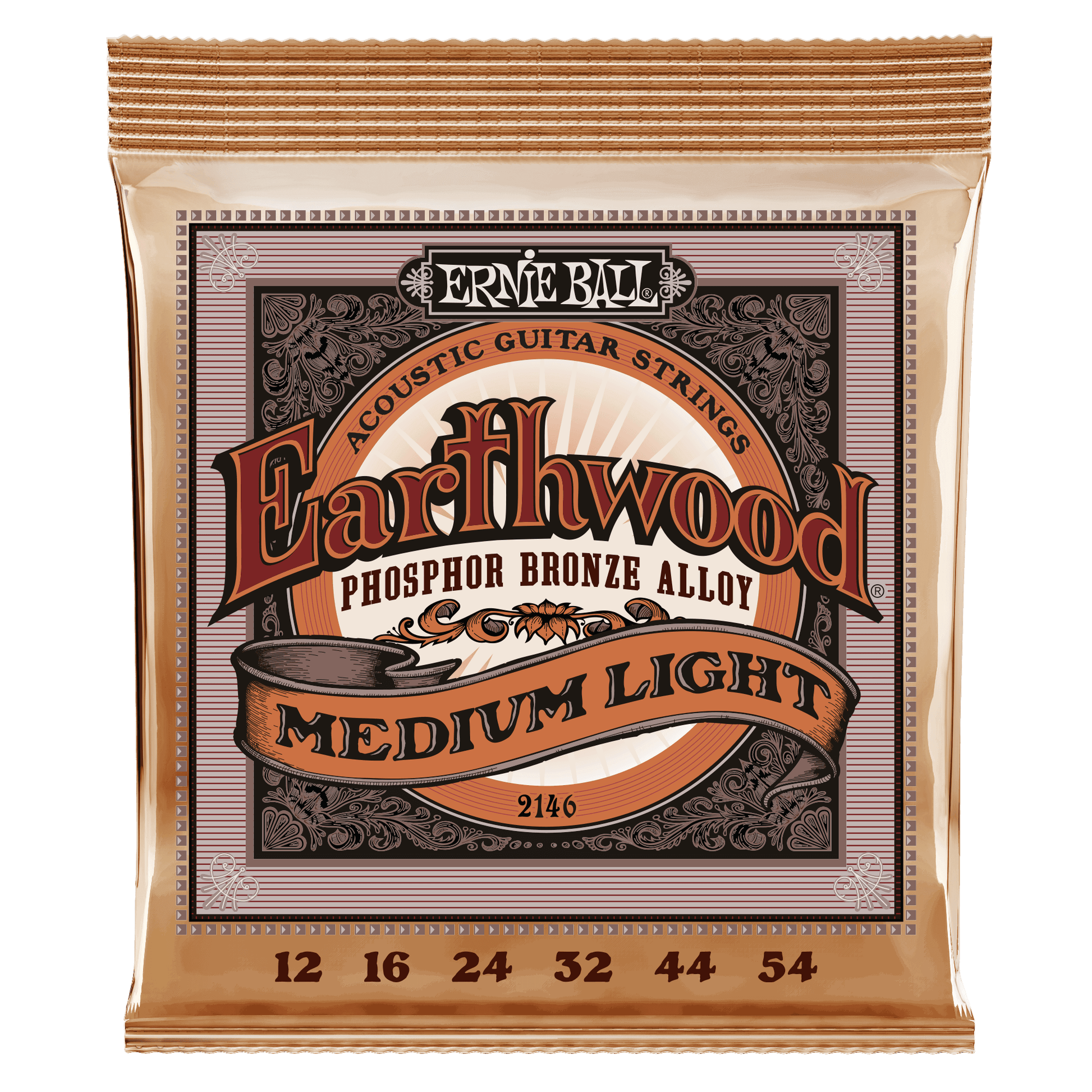 Ernie Ball Earthwood Phosphor Bronze Medium/Light - 12-54