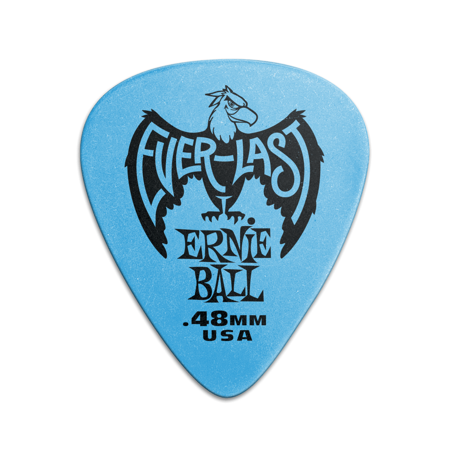 Ernie Ball Everlast Picks Blue - 0.48mm (12 Pack)