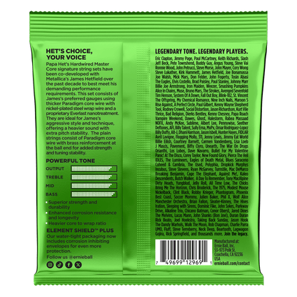 Ernie Ball Papa Hets Hardware Master Cores Strings - 11-50 Ernie Ball Papa Hets Hardware Master Cores Strings - 11-50 Back